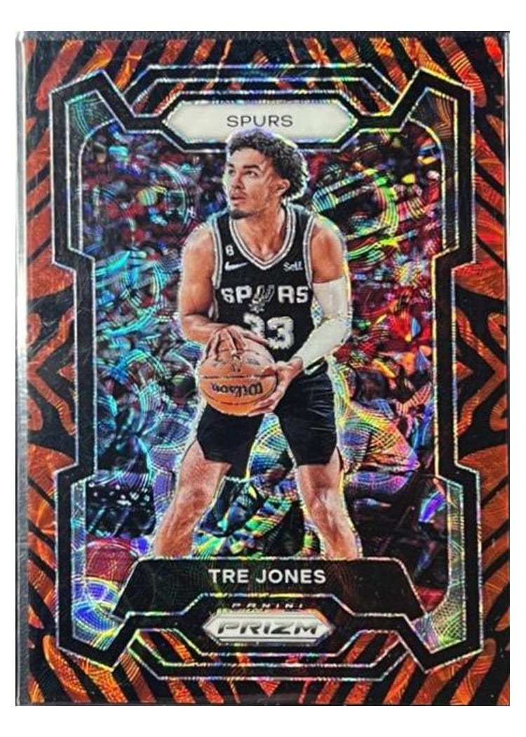 2023-24 Panini Prizm Base Set Tre Jones #232 card