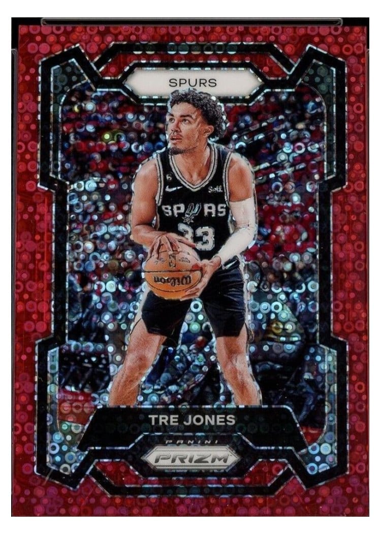 2023-24 Panini Prizm Base Set Tre Jones #232 card