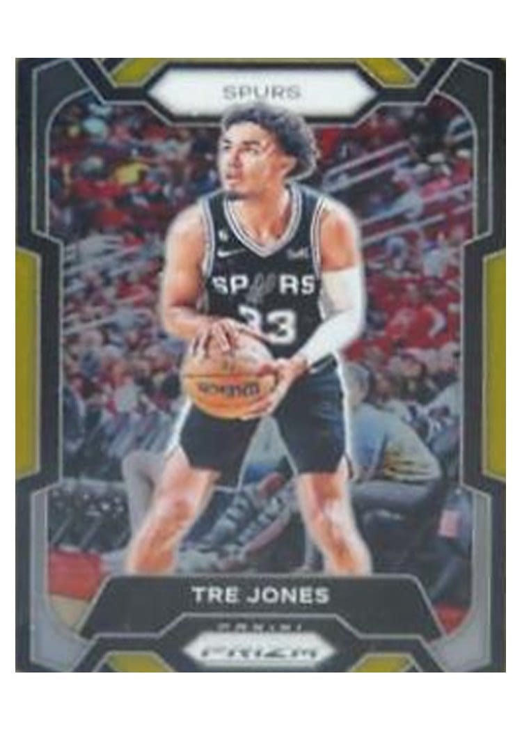 2023-24 Panini Prizm Base Set Tre Jones #232 card