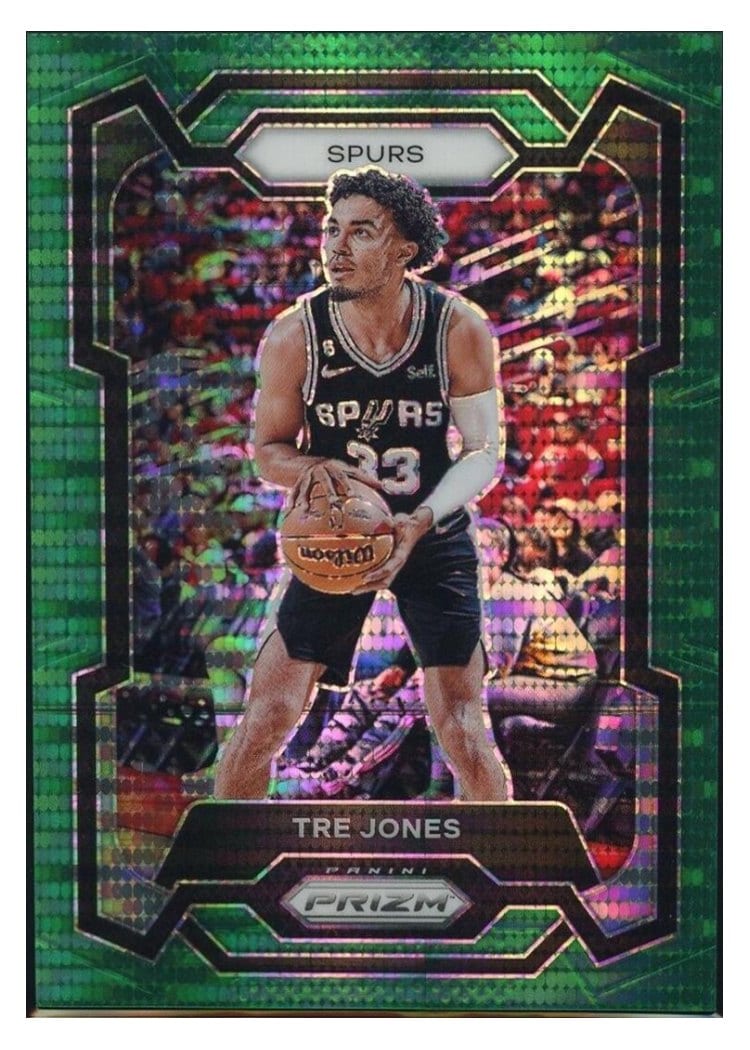 2023-24 Panini Prizm Base Set Tre Jones #232 card