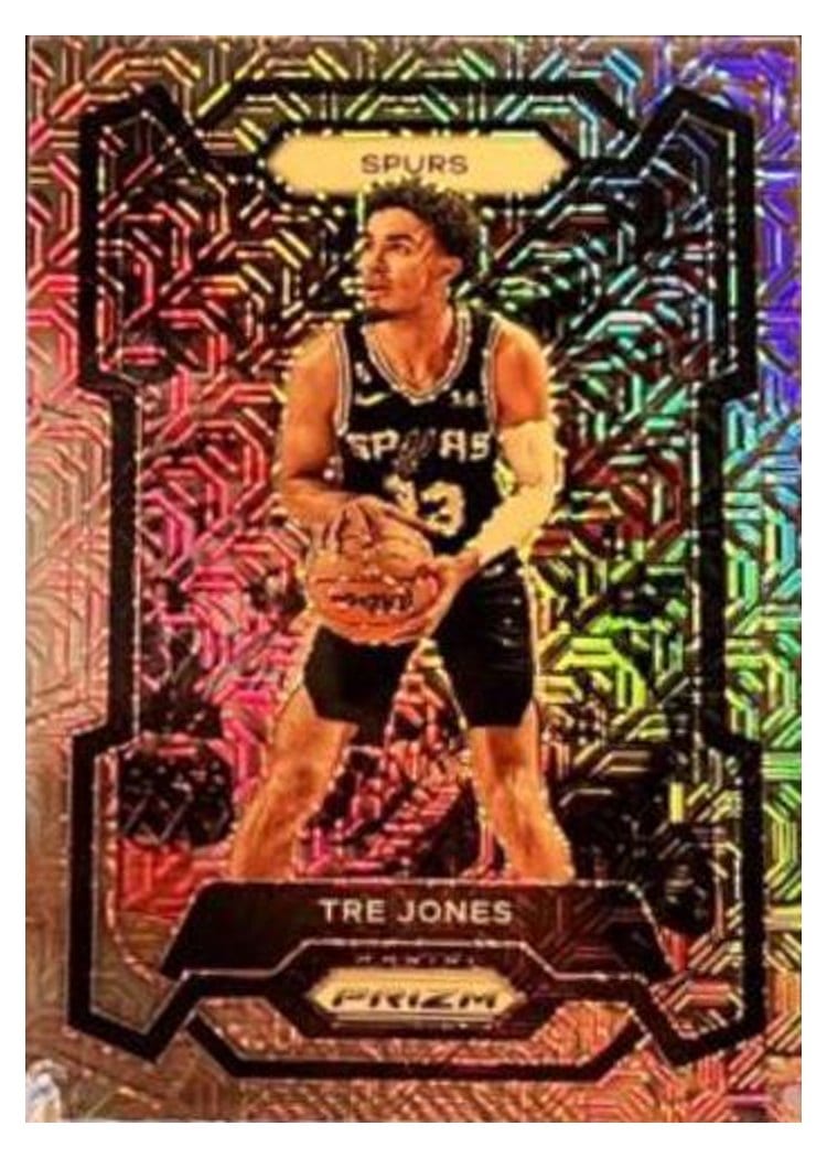 2023-24 Panini Prizm Base Set Tre Jones #232 card