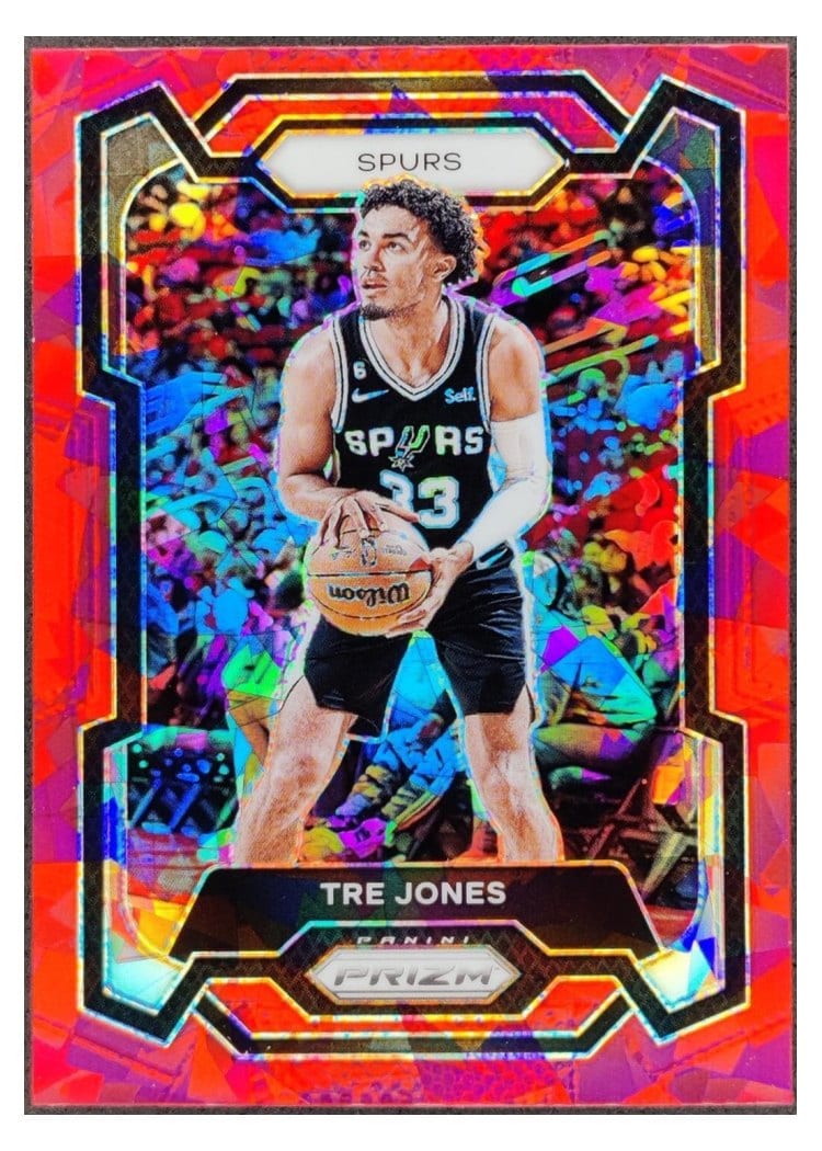 2023-24 Panini Prizm Base Set Tre Jones #232 card