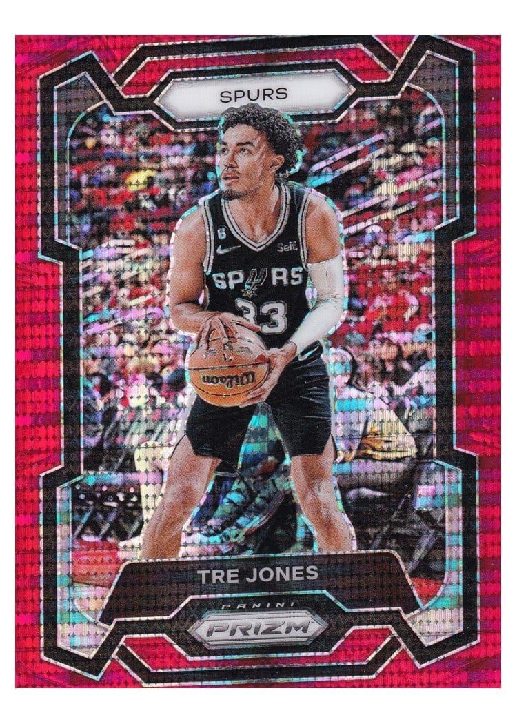 2023-24 Panini Prizm Base Set Tre Jones #232 card