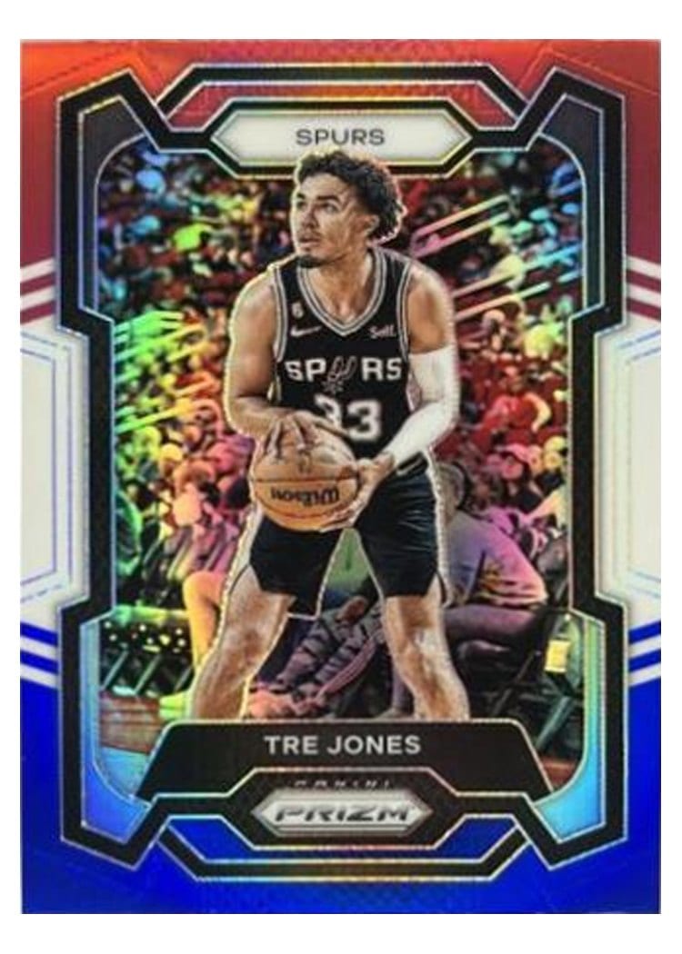 2023-24 Panini Prizm Base Set Tre Jones #232 card