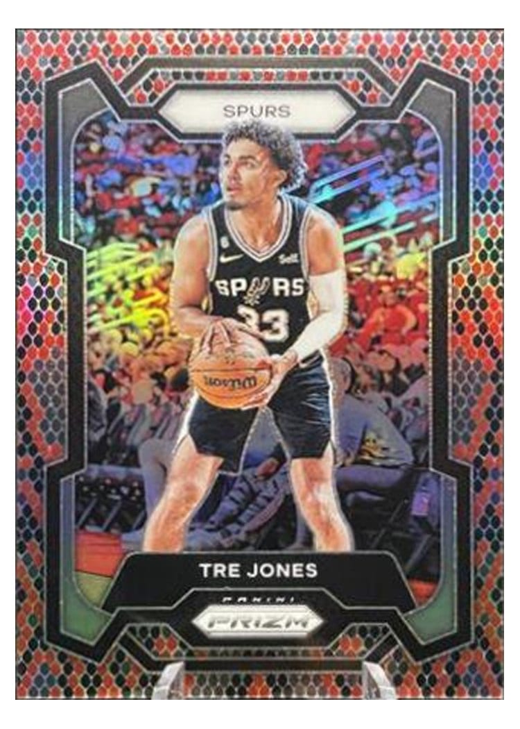 2023-24 Panini Prizm Base Set Tre Jones #232 card