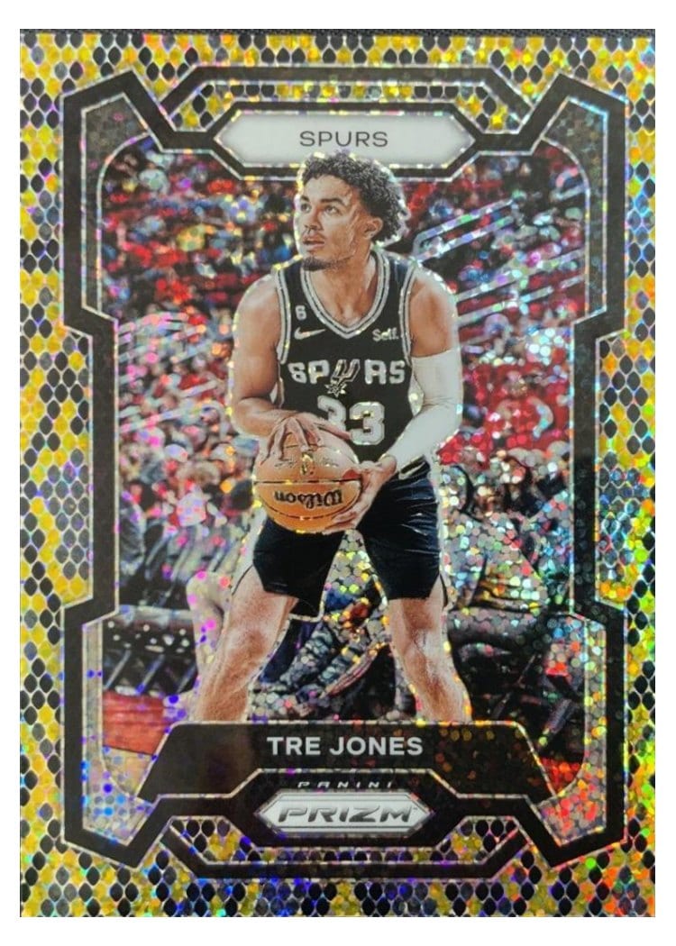 2023-24 Panini Prizm Base Set Tre Jones #232 card