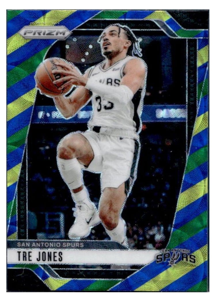 2024-25 Panini Prizm Base Set Tre Jones #61 card