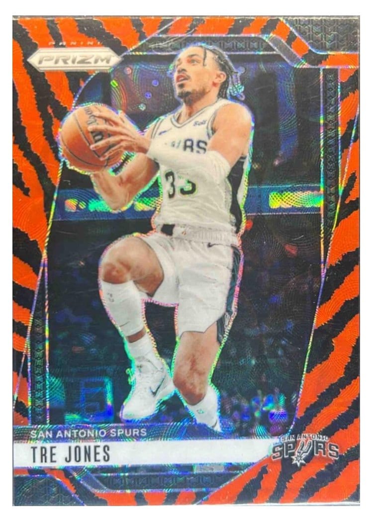 2024-25 Panini Prizm Base Set Tre Jones #61 card