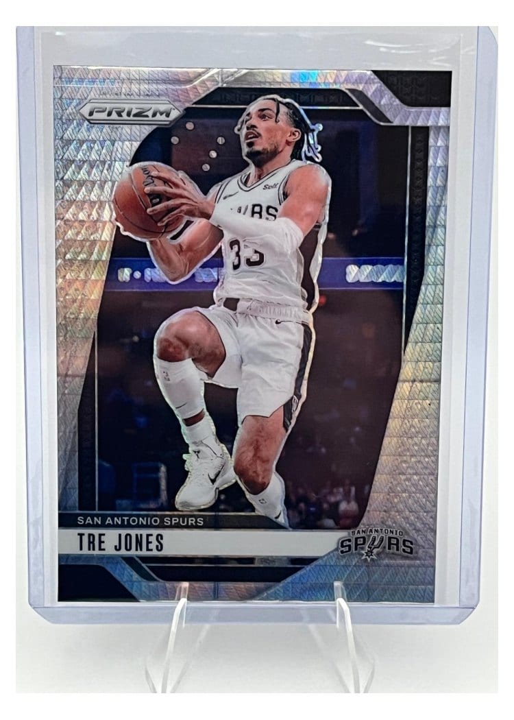 2024-25 Panini Prizm Base Set Tre Jones #61 card