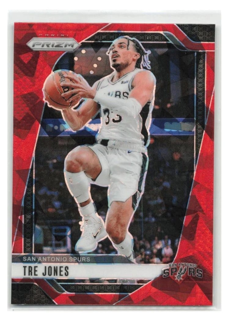 2024-25 Panini Prizm Base Set Tre Jones #61 card