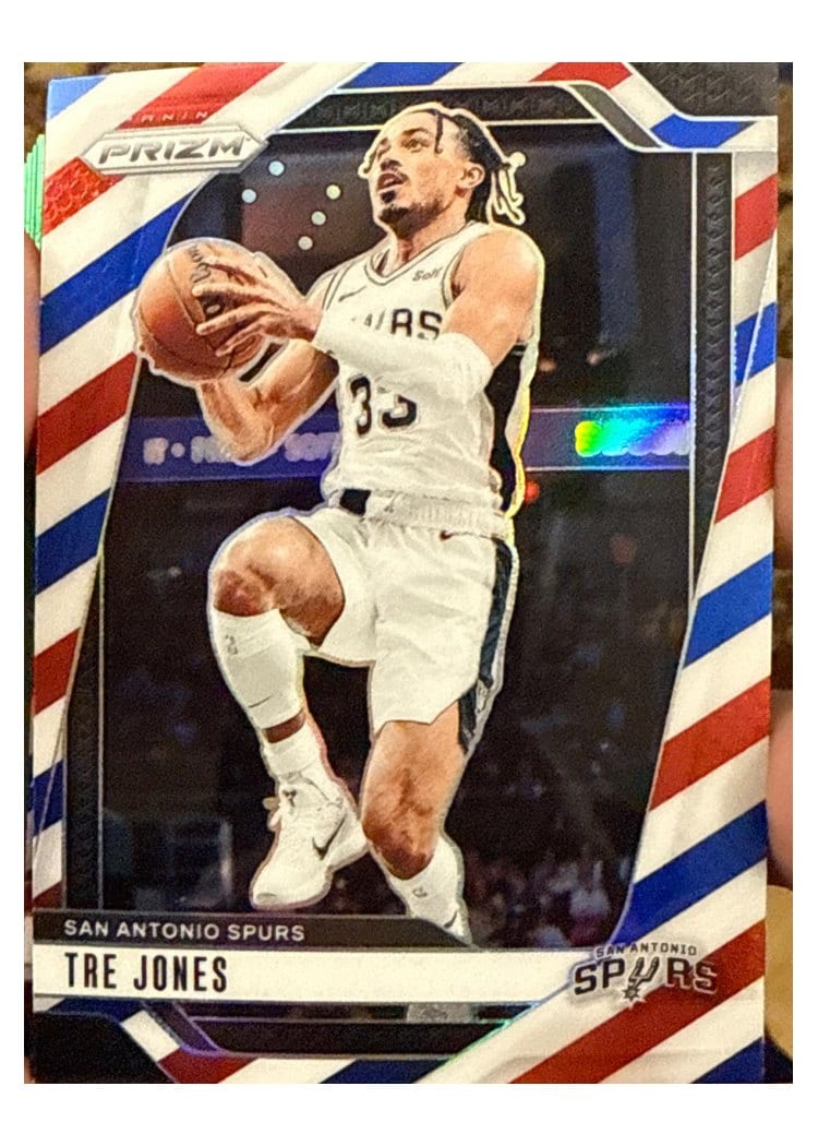 2024-25 Panini Prizm Base Set Tre Jones #61 card