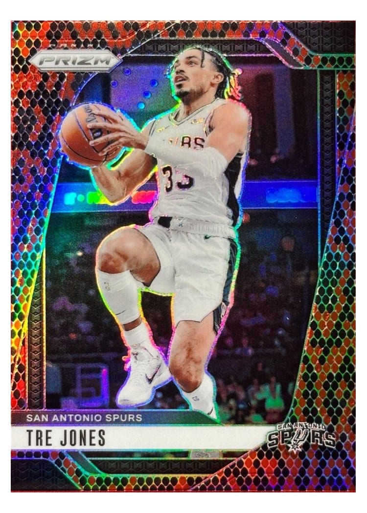 2024-25 Panini Prizm Base Set Tre Jones #61 card
