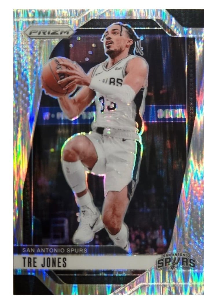 2024-25 Panini Prizm Base Set Tre Jones #61 card