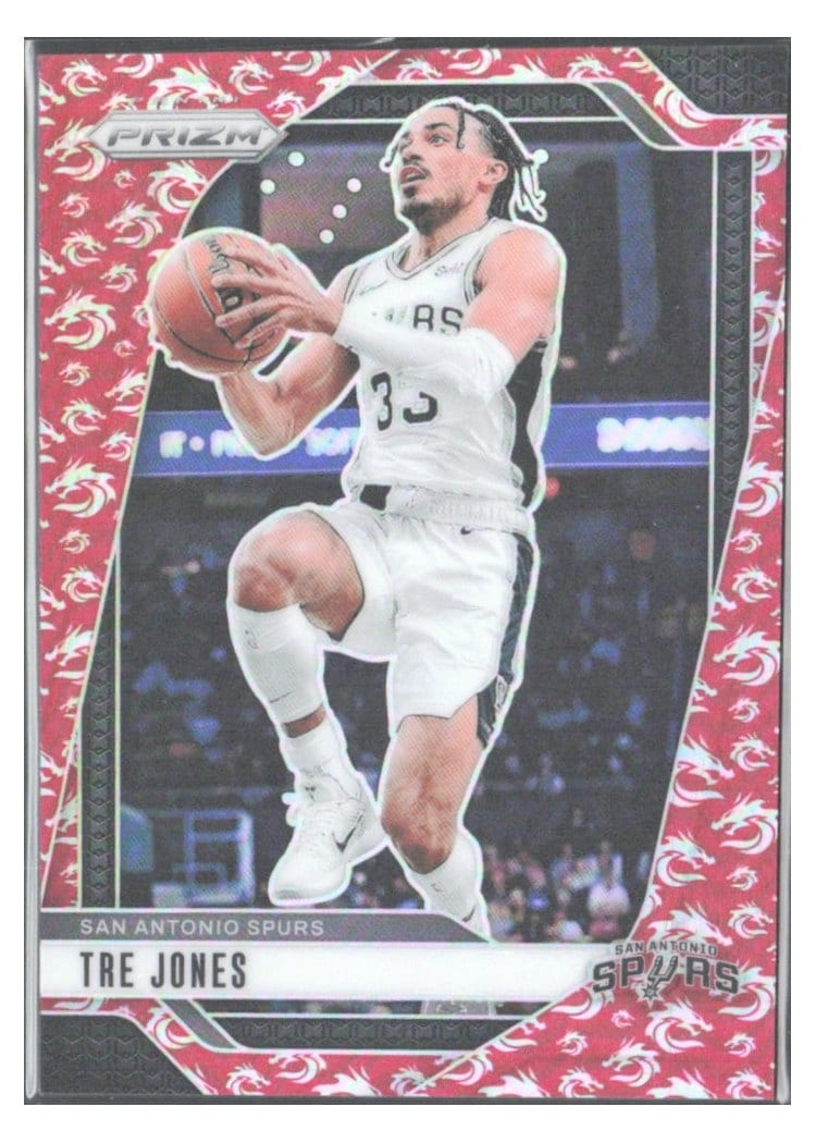 2024-25 Panini Prizm Base Set Tre Jones #61 card