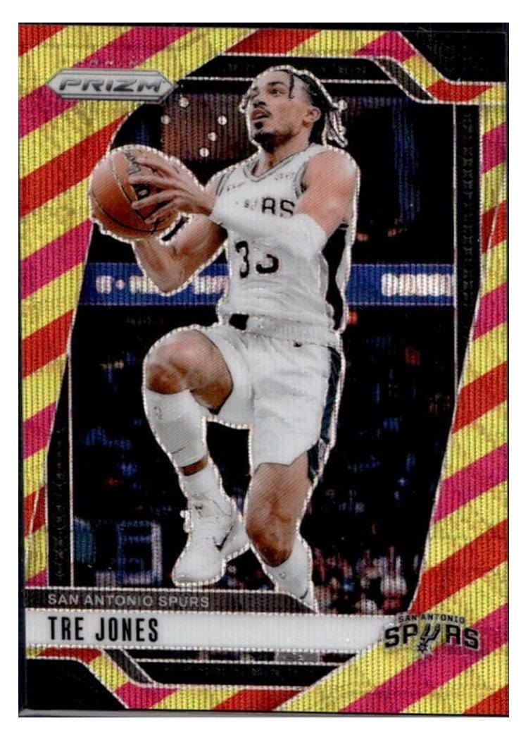 2024-25 Panini Prizm Base Set Tre Jones #61 card