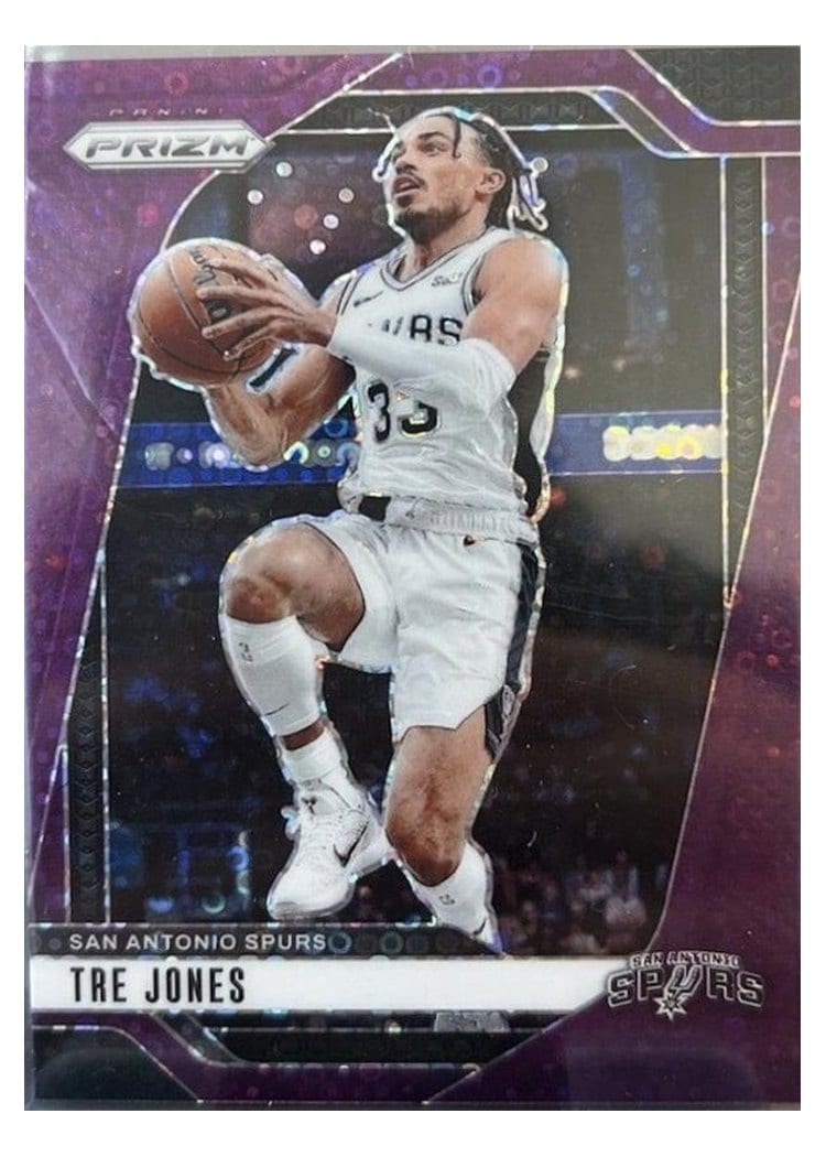 2024-25 Panini Prizm Base Set Tre Jones #61 card