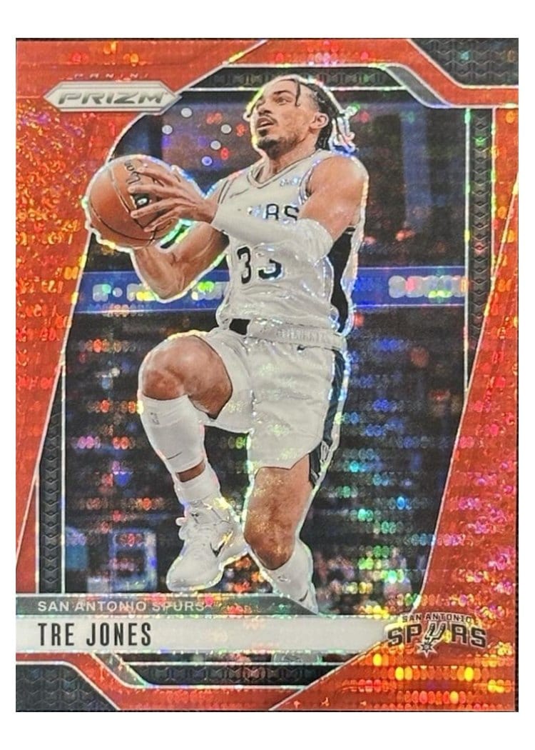 2024-25 Panini Prizm Base Set Tre Jones #61 card
