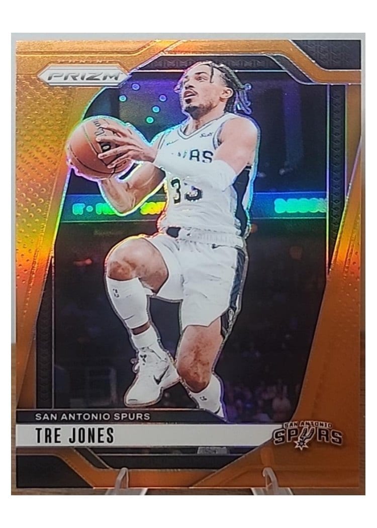 2024-25 Panini Prizm Base Set Tre Jones #61 card
