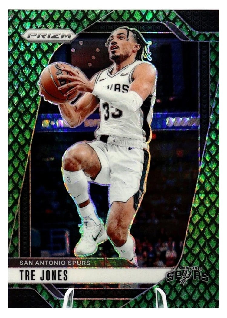 2024-25 Panini Prizm Base Set Tre Jones #61 card