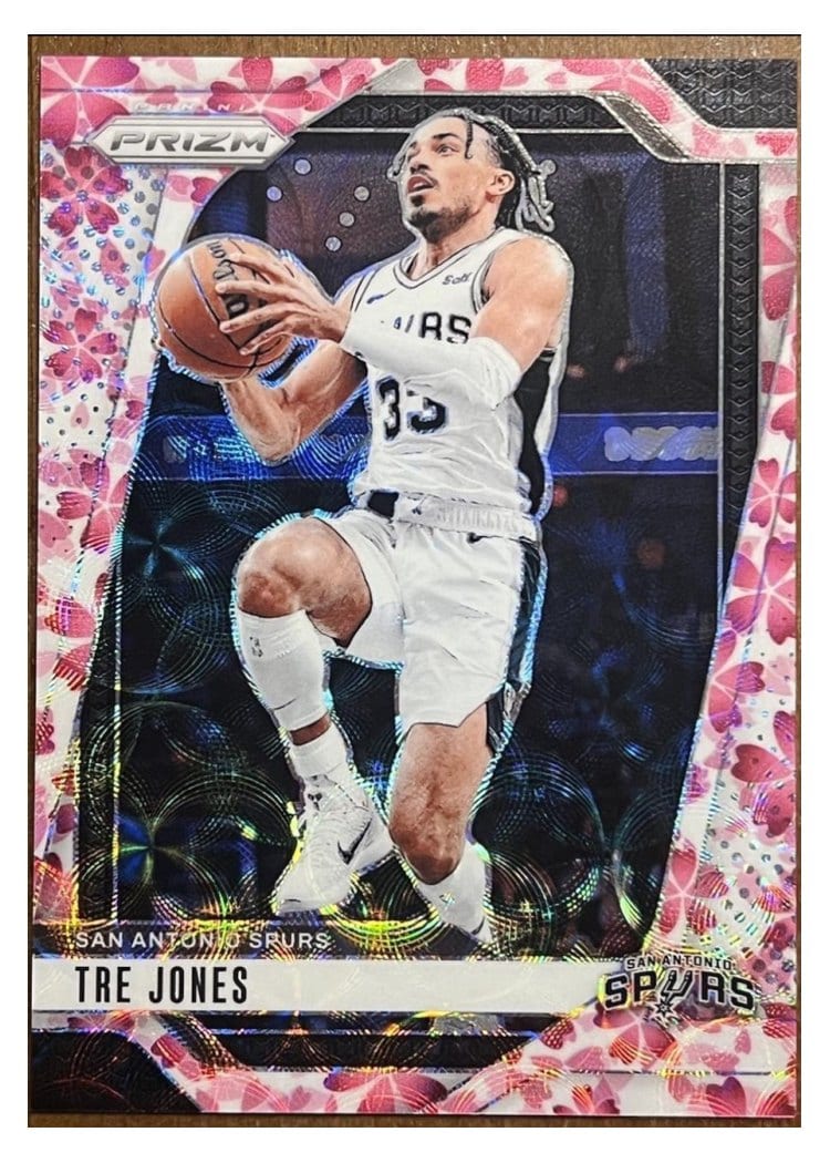 2024-25 Panini Prizm Base Set Tre Jones #61 card