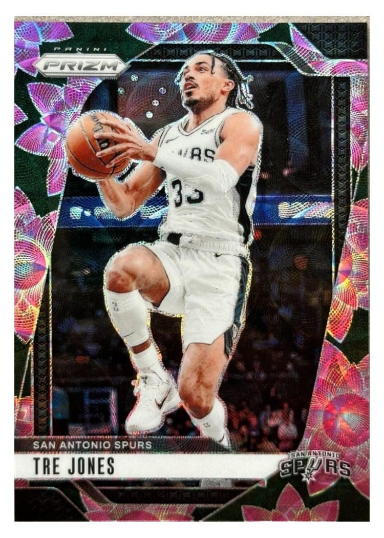 2024-25 Panini Prizm Base Set Tre Jones #61 card