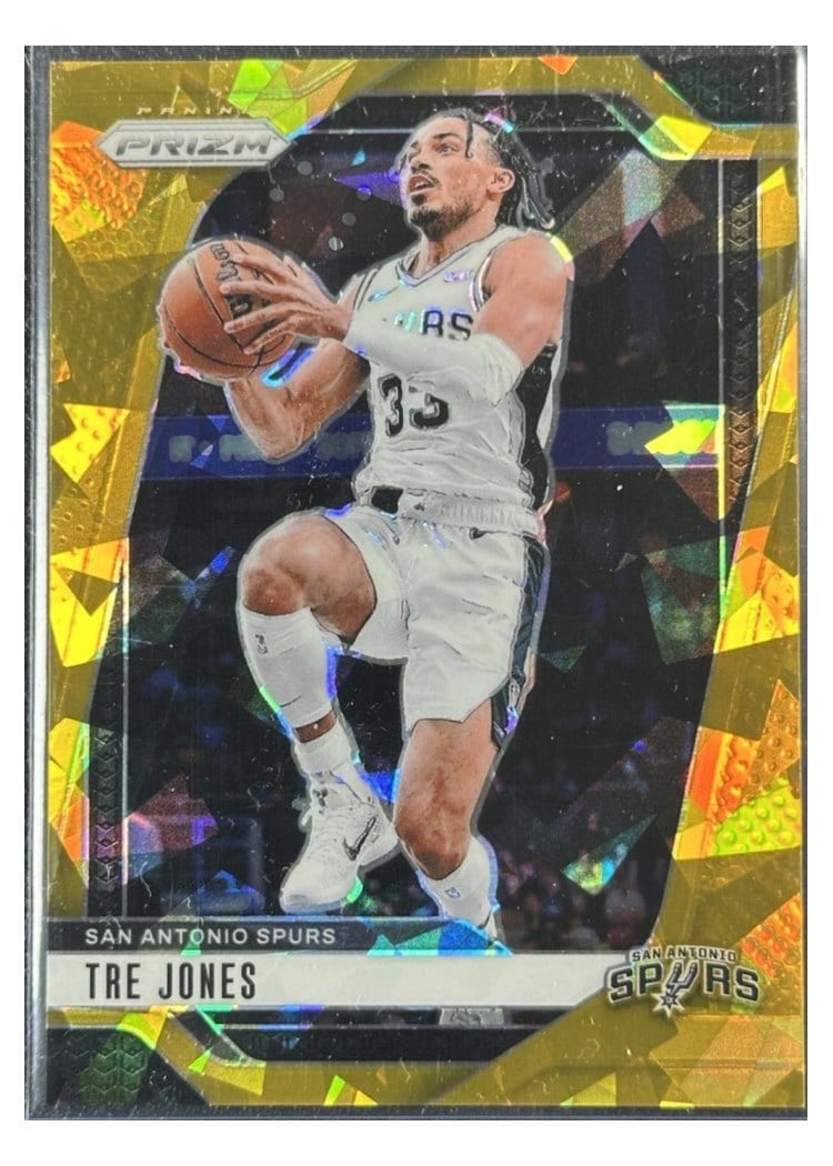 2024-25 Panini Prizm Base Set Tre Jones #61 card