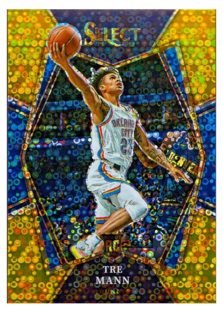2021 Panini Select Tre Mann #141 card