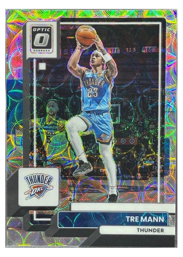 2022-23 Donruss Optic Base Set Tre Mann #47 card