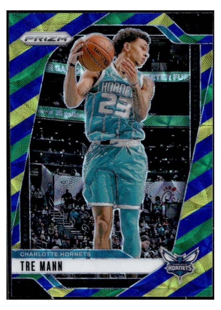 2024-25 Panini Prizm Base Set Tre Mann #179 card