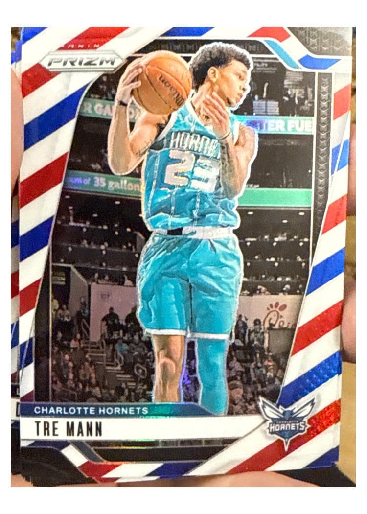 2024-25 Panini Prizm Base Set Tre Mann #179 card