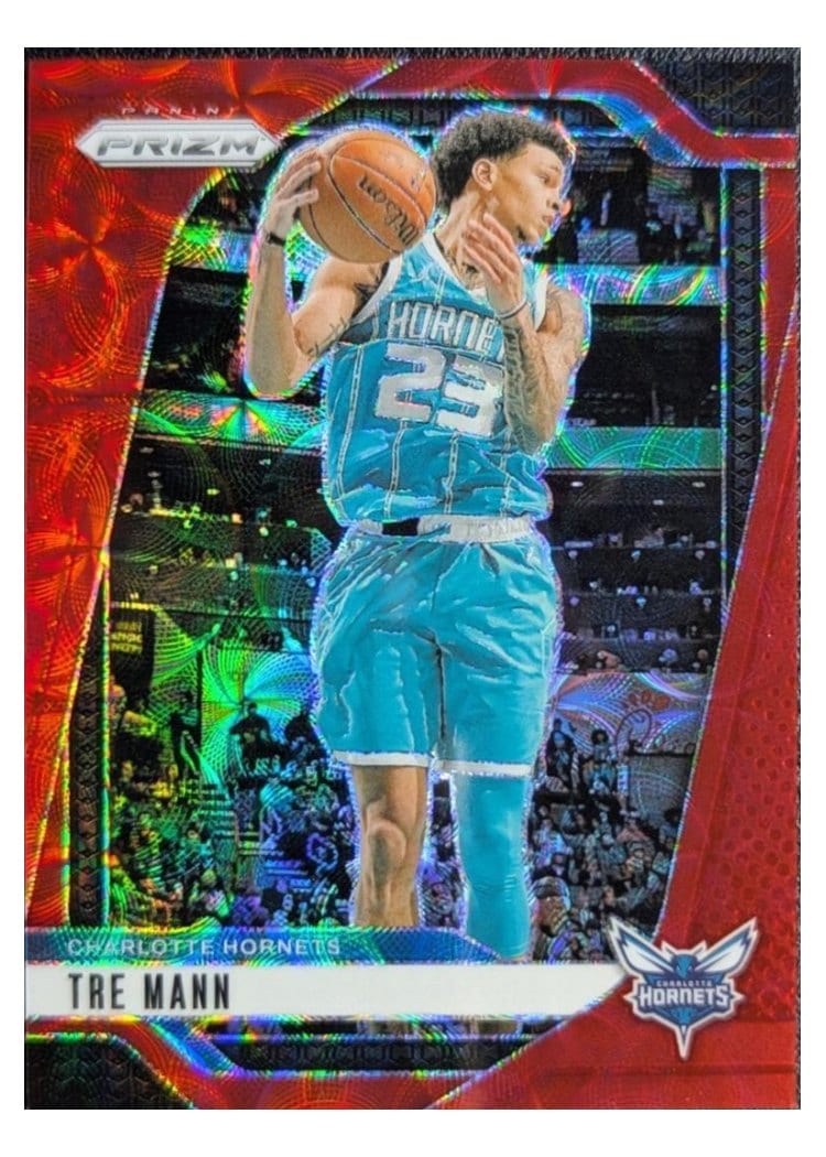 2024-25 Panini Prizm Base Set Tre Mann #179 card