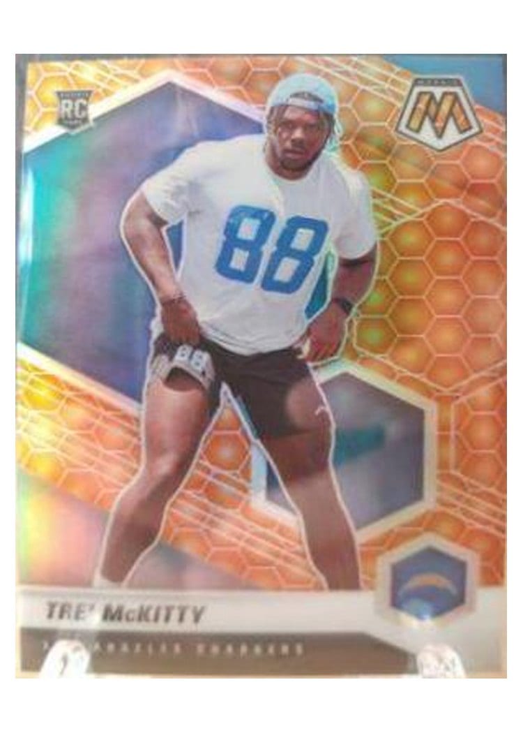 2021 Panini Mosaic Base Set Tre' McKitty Honeycomb #386 card