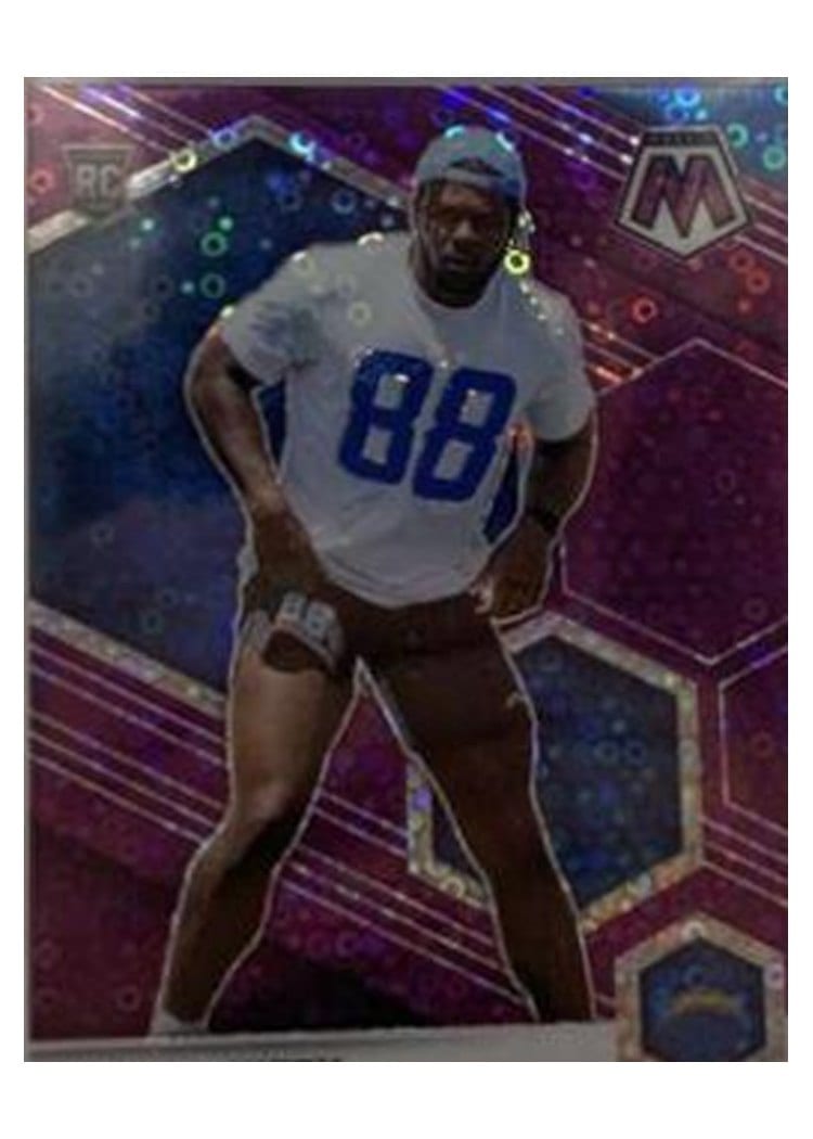 2021 Panini Mosaic Base Set Tre' McKitty #386 card