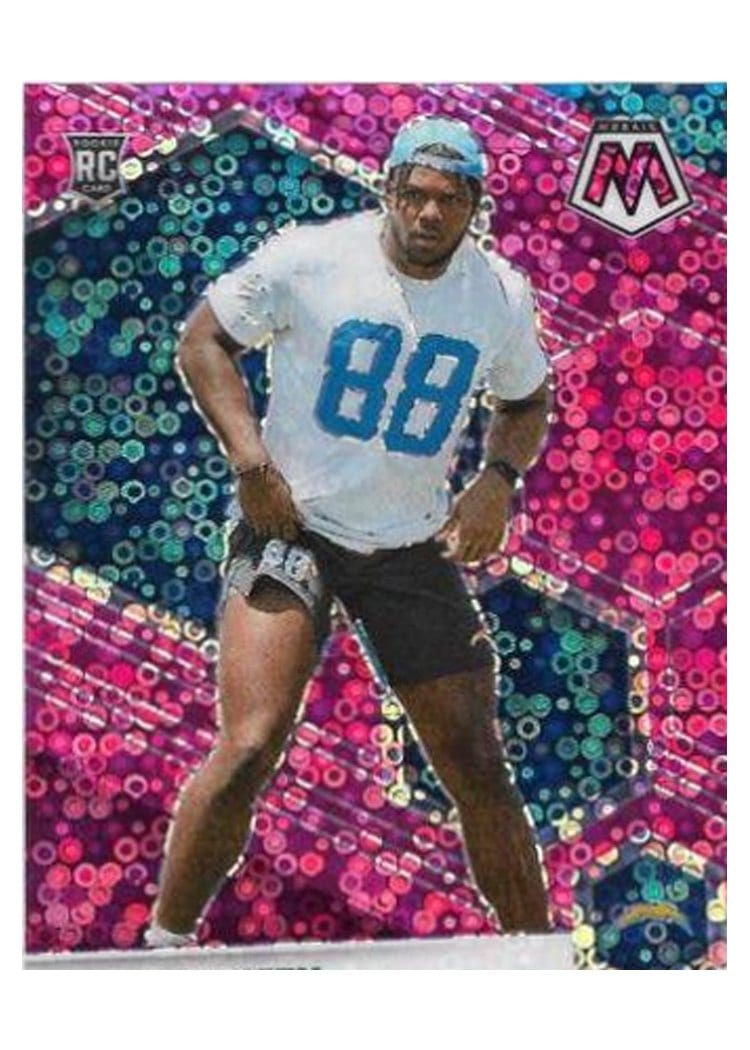 2021 Panini Mosaic Base Set Tre' McKitty #386 card