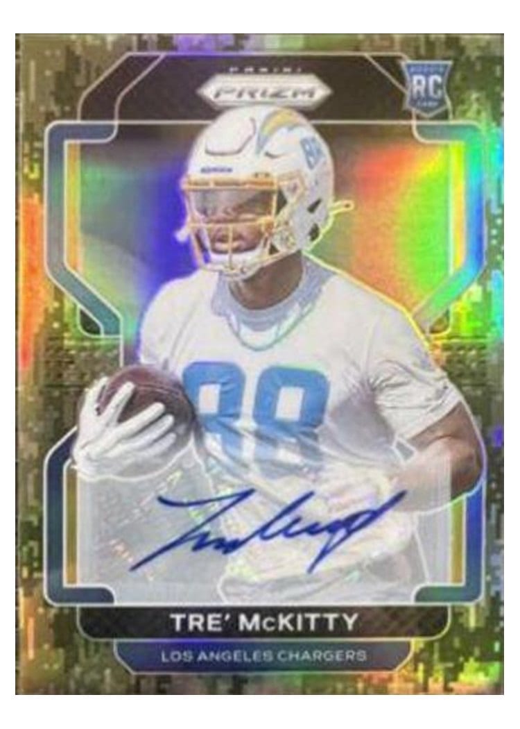 2021 Panini Prizm Base Set Tre' McKitty #416 card