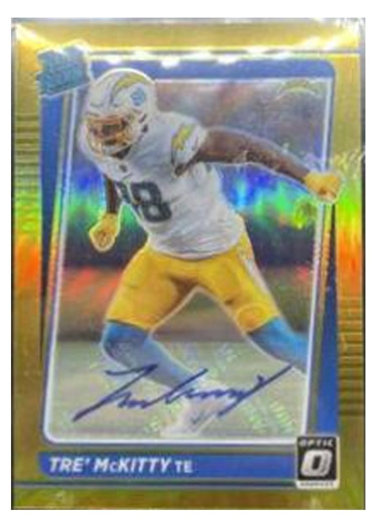 2021 Panini Prizm Base Set Tre' McKitty #416 card