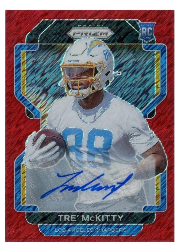 2021 Panini Prizm Base Set Tre' McKitty #416 card