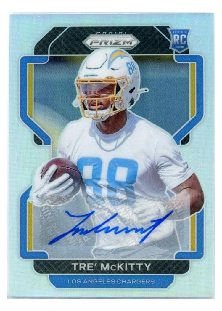 2021 Panini Prizm Base Set Tre' McKitty #416 card
