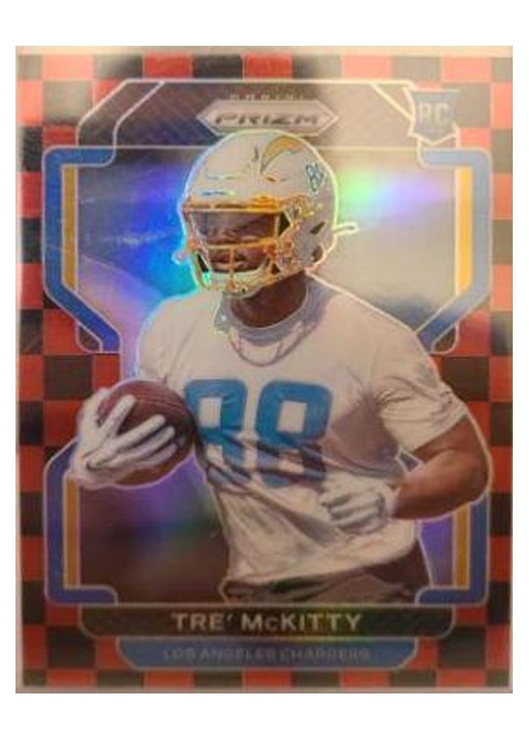 2021 Panini Prizm Base Set Tre' McKitty #416 card