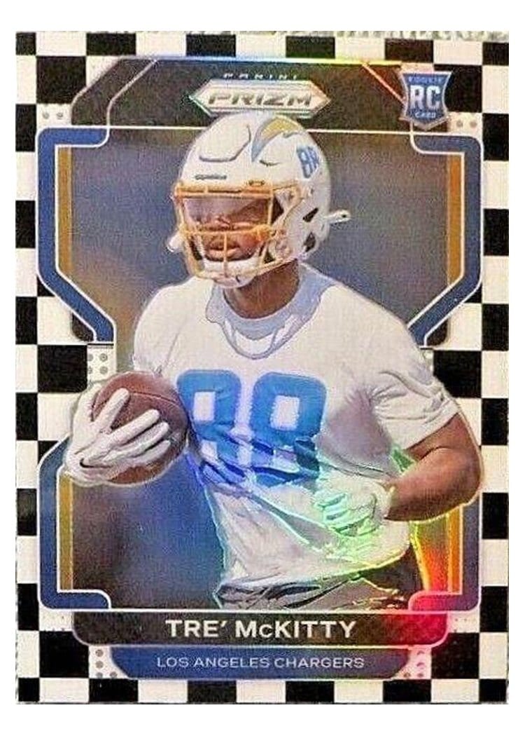 2021 Panini Prizm Base Set Tre' McKitty #416 card