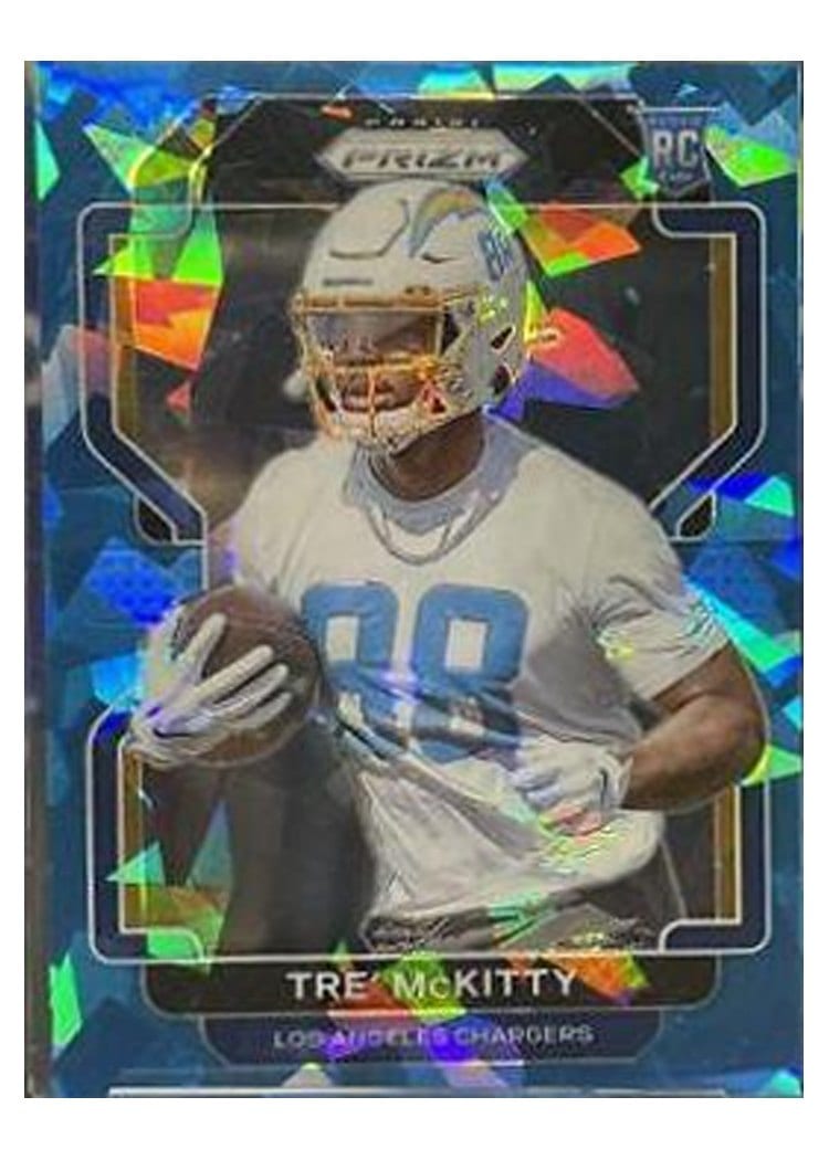2021 Panini Prizm Base Set Tre' McKitty #416 card