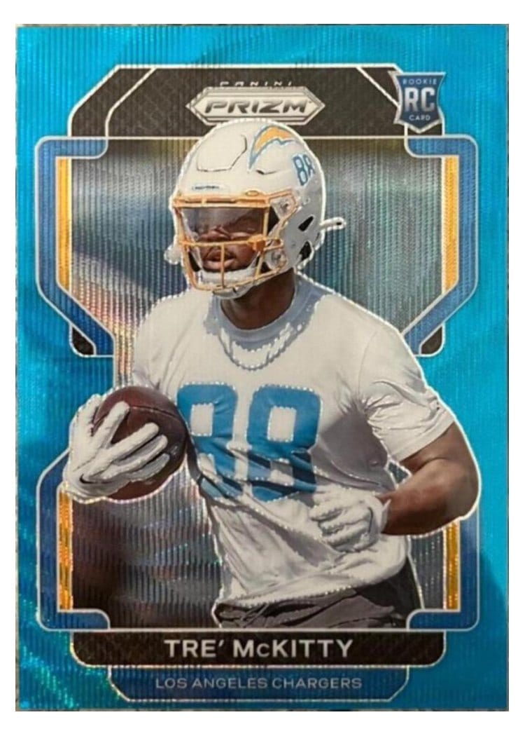 2021 Panini Prizm Base Set Tre' McKitty #416 card