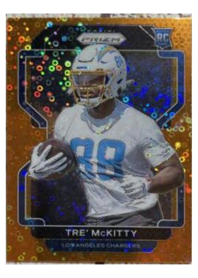 2021 Panini Prizm Base Set Tre' McKitty #416 card