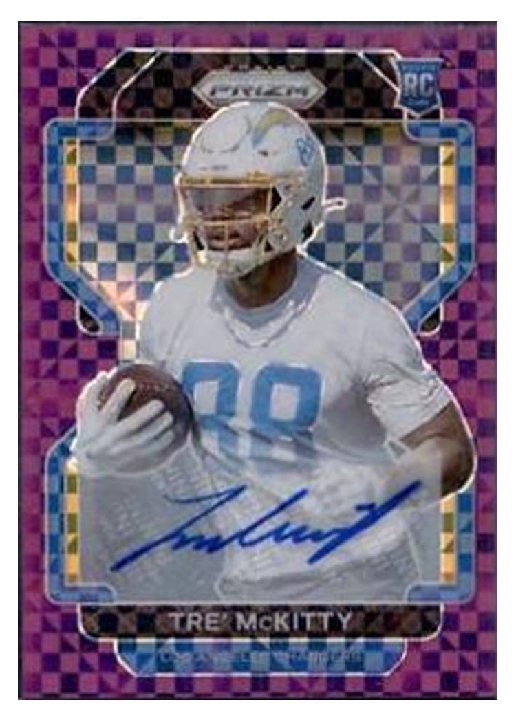 2021 Panini Prizm Base Set Tre' McKitty #416 card