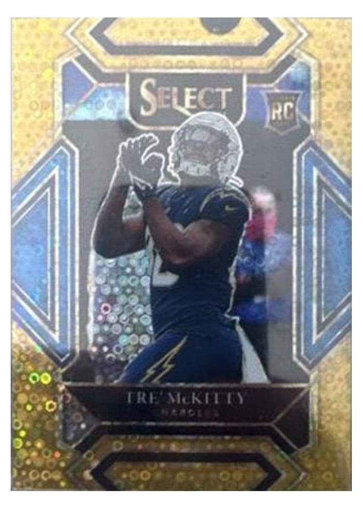2021 Panini Prizm Base Set Tre' McKitty #416 card