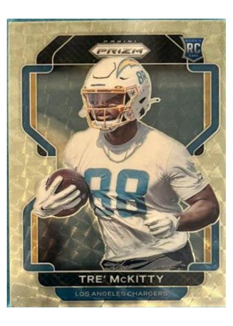 2021 Panini Prizm Base Set Tre' McKitty #416 card