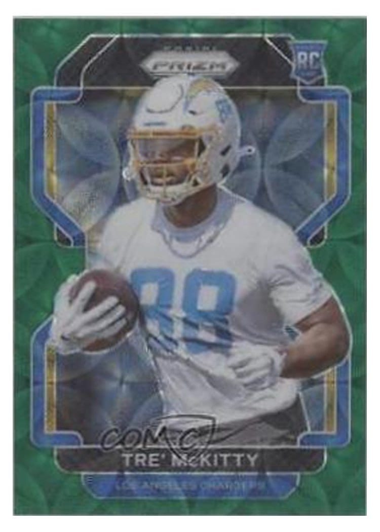 2021 Panini Prizm Base Set Tre' McKitty #416 card