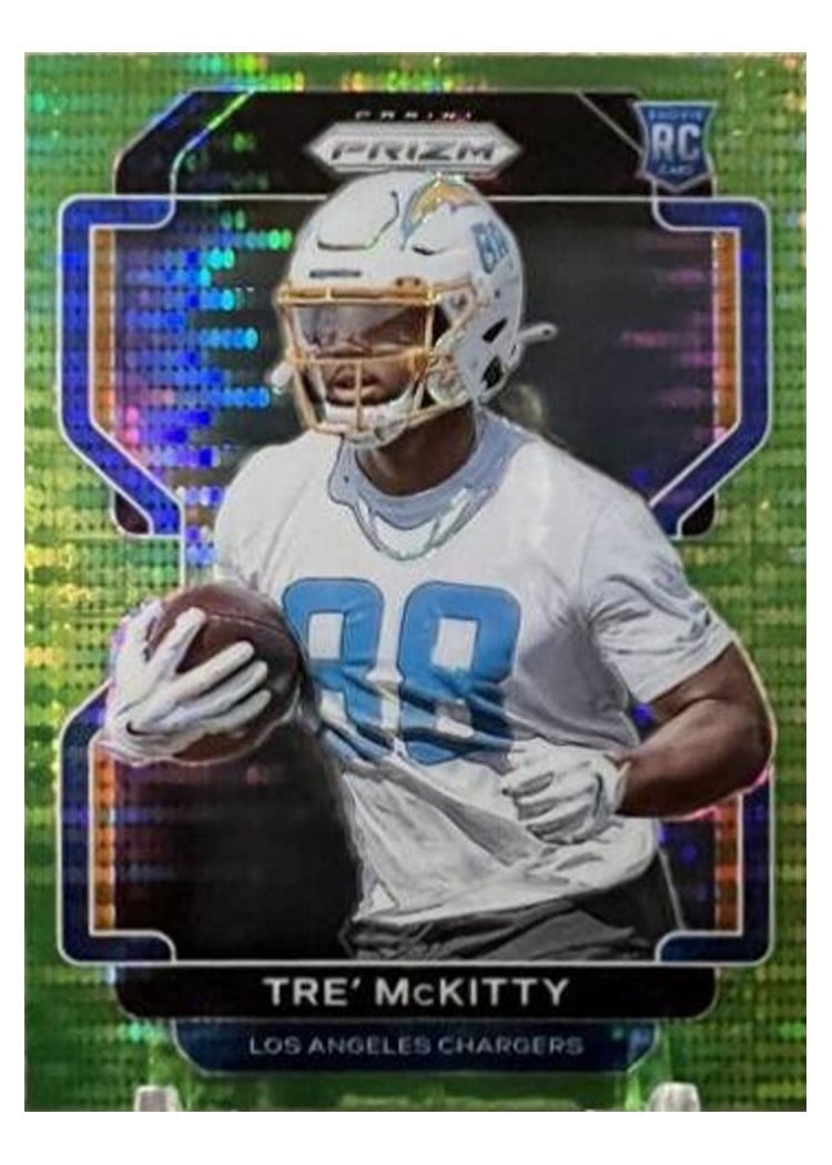 2021 Panini Prizm Base Set Tre' McKitty #416 card