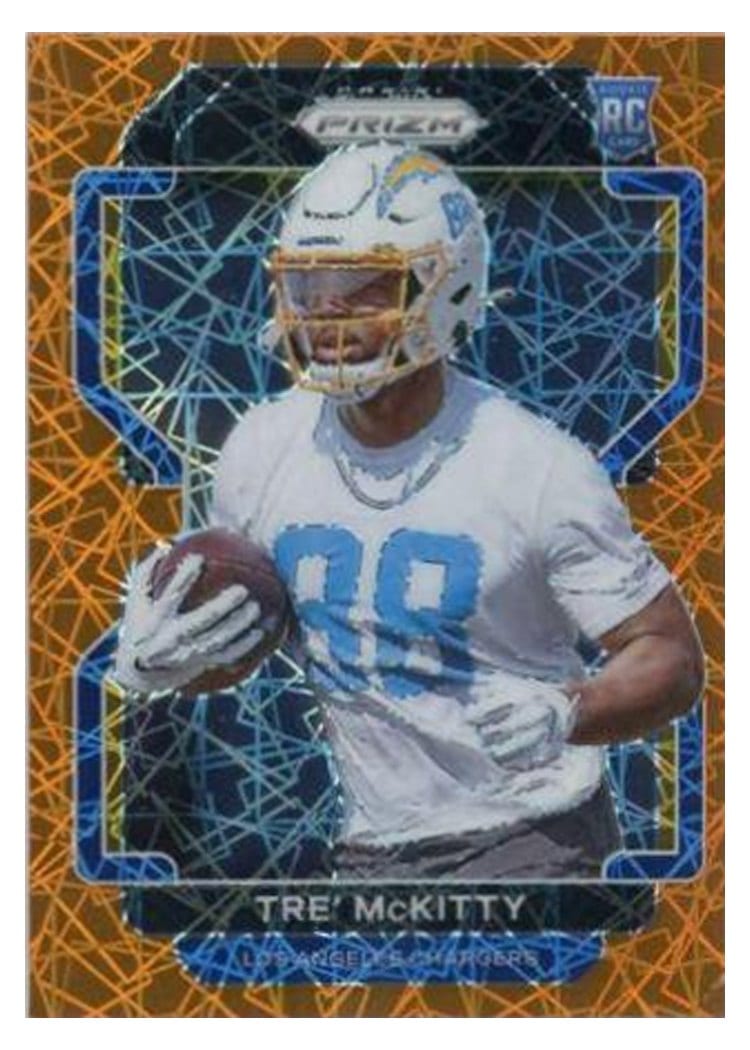 2021 Panini Prizm Base Set Tre' McKitty #416 card