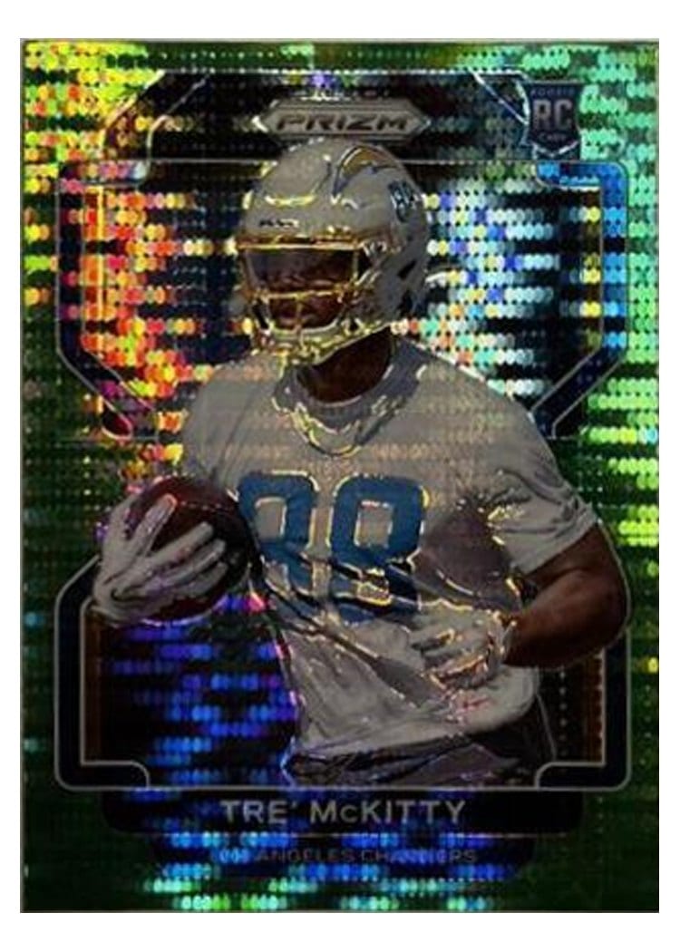 2021 Panini Prizm Base Set Tre' McKitty #416 card